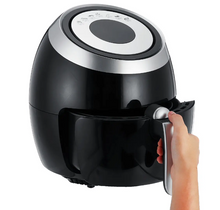 Load image into Gallery viewer, 5.5L Digital Air Fryer Pan Chip Oil Free Oven Cooker Pot & Basket 1500W Home