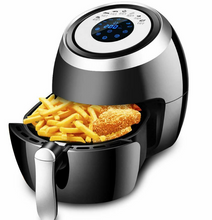 Load image into Gallery viewer, 5.5L Digital Air Fryer Pan Chip Oil Free Oven Cooker Pot & Basket 1500W Home