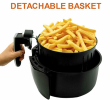 Load image into Gallery viewer, 5.5L Digital Air Fryer Pan Chip Oil Free Oven Cooker Pot & Basket 1500W Home