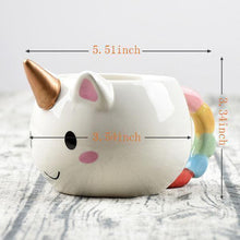 Load image into Gallery viewer, Gold Unicorn Mug