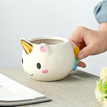 Load image into Gallery viewer, Gold Unicorn Mug