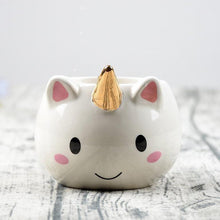 Load image into Gallery viewer, Gold Unicorn Mug