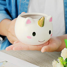 Load image into Gallery viewer, Gold Unicorn Mug
