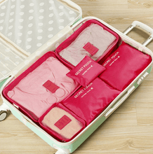 Load image into Gallery viewer, Luggage Packing Organizer Set (6pc)