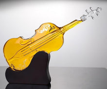 Load image into Gallery viewer, Blown Glass Wine Decanter for Whiskey High-grade Creative Vodka Bottle Violin Decorative Wine Set