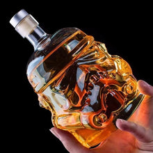 Load image into Gallery viewer, Star Wars Glass Storm trooper Decanter