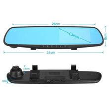 Load image into Gallery viewer, Rearview mirror driving recorder