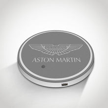 Load image into Gallery viewer, Aston Martin LED Car Logo Coaster 2pcs