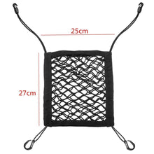 Load image into Gallery viewer, Car Seat Storage Mesh Organizer Cargo Net Hook