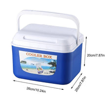 Load image into Gallery viewer, 5L Outdoor Incubator Portable Food Storage Box Car Cold Box Fishing Box Cooler Fridge Box For Travel