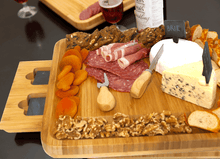 Load image into Gallery viewer, Pamap -Bamboo Cheese Cutting Board Set