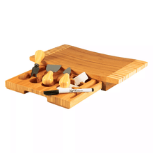 Load image into Gallery viewer, Pamap -Legacy Concavo Cutting Board and Cheese Tools Set