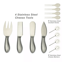 Load image into Gallery viewer, Pamap - Buxton Bamboo Cheese Board Set with 4 Tools & Cheese Markers