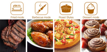 Load image into Gallery viewer, 5.5L Digital Air Fryer Pan Chip Oil Free Oven Cooker Pot & Basket 1500W Home