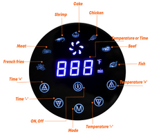 Load image into Gallery viewer, 5.5L Digital Air Fryer Pan Chip Oil Free Oven Cooker Pot & Basket 1500W Home