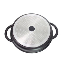 Load image into Gallery viewer, The Whatever Pan - Cast Aluminium Griddle Pan with Glass Lid