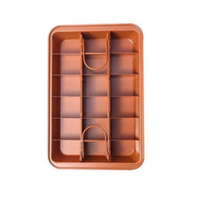 Load image into Gallery viewer, Non Stick Brownie Pans