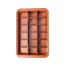 Load image into Gallery viewer, Non Stick Brownie Pans
