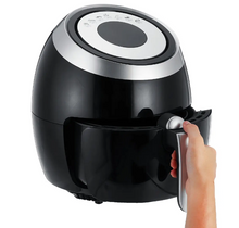 Load image into Gallery viewer, 5.5L Digital Air Fryer Pan Chip Oil Free Oven Cooker Pot &amp; Basket 1500W Home
