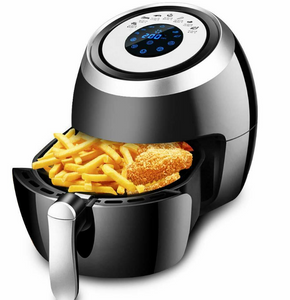 5.5L Digital Air Fryer Pan Chip Oil Free Oven Cooker Pot & Basket 1500W Home