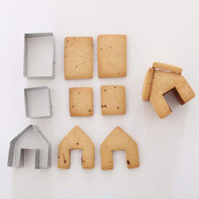 Load image into Gallery viewer, Gingerbread House Cookie Cutter Set
