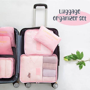 Luggage Packing Organizer Set (6pc)