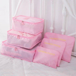 Luggage Packing Organizer Set (6pc)