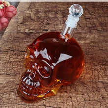 Load image into Gallery viewer, Crystal skull decanter
