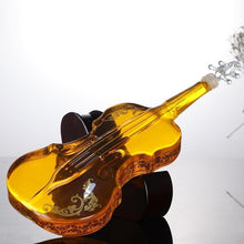 Load image into Gallery viewer, Blown Glass Wine Decanter for Whiskey High-grade Creative Vodka Bottle Violin Decorative Wine Set
