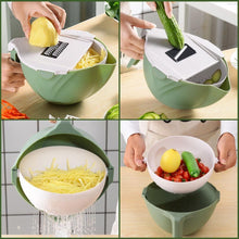 Load image into Gallery viewer, Multifunctional  9 in 1 Vegetable Cutter With Drain Basket
