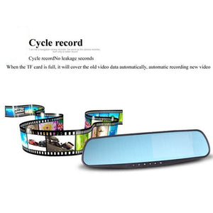 Rearview mirror driving recorder