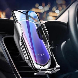 2-IN-1 Wireless Automatic Sensor Car Charger