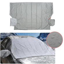 Load image into Gallery viewer, Magnetic Car Windscreen Cover Anti Snow Frost Ice Cotton Thickended with Mirror Protector
