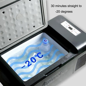 20L 12V / 24V Fridges Mini Car Refrigerator -20 Degrees Multi-Function Compressor Home Cooler Freezer