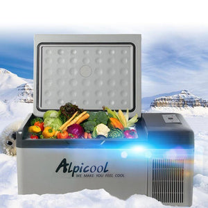 20L 12V / 24V Fridges Mini Car Refrigerator -20 Degrees Multi-Function Compressor Home Cooler Freezer