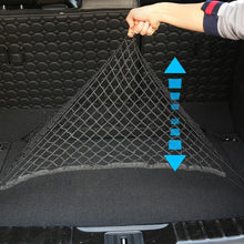 Load image into Gallery viewer, Car Rear Trunk Storage Net Rear Cargo Elastic Mesh Organizer
