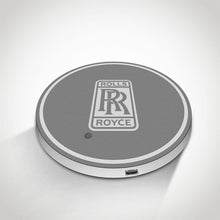 Load image into Gallery viewer, Rolls Royce LED Car Logo Coaster 2pcs
