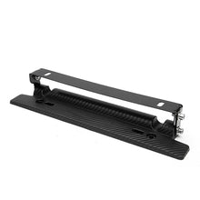 Load image into Gallery viewer, Universal Racing Carbon Fiber Adjustable Number Car License Plate Frame Holder
