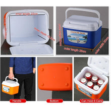 Load image into Gallery viewer, 5L Outdoor Incubator Portable Food Storage Box Car Cold Box Fishing Box Cooler Fridge Box For Travel
