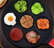 Load image into Gallery viewer, Multifunctional flat bottom frying pan
