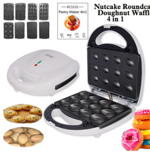 Load image into Gallery viewer, Home Cake Maker Donuts Electric Baking Pan
