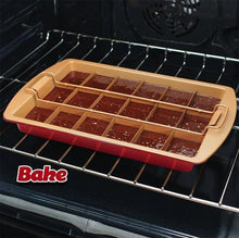 Load image into Gallery viewer, Non Stick Brownie Pans
